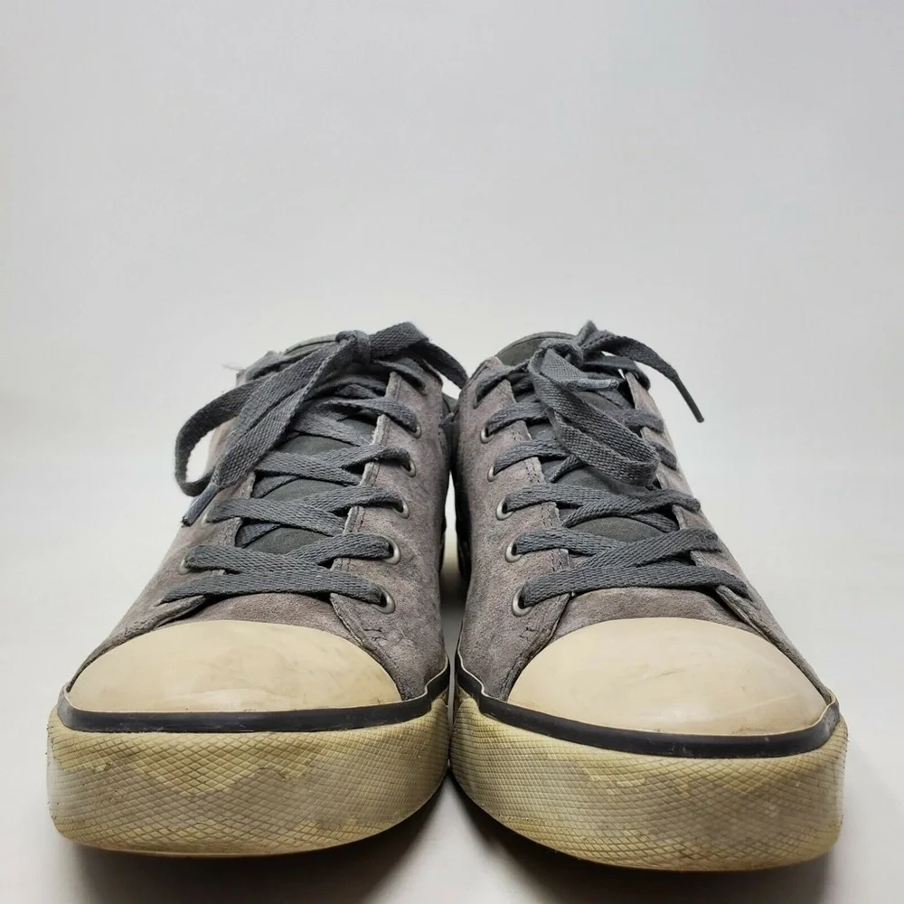 UGG AUSTRALIA EVERA 1888 Gray Suede Tennis Sneaker